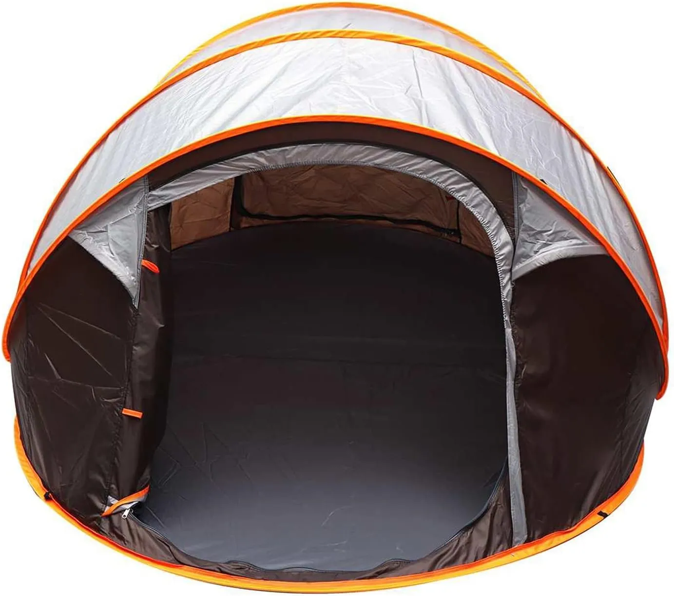Camping Tent 5-8 People Fully Automatic Camping Tent Windproof Waterproof Automatic Pop-up Tent Family Outdoor Instant Setup Tent 4 Season (Color : Gr, Khaki