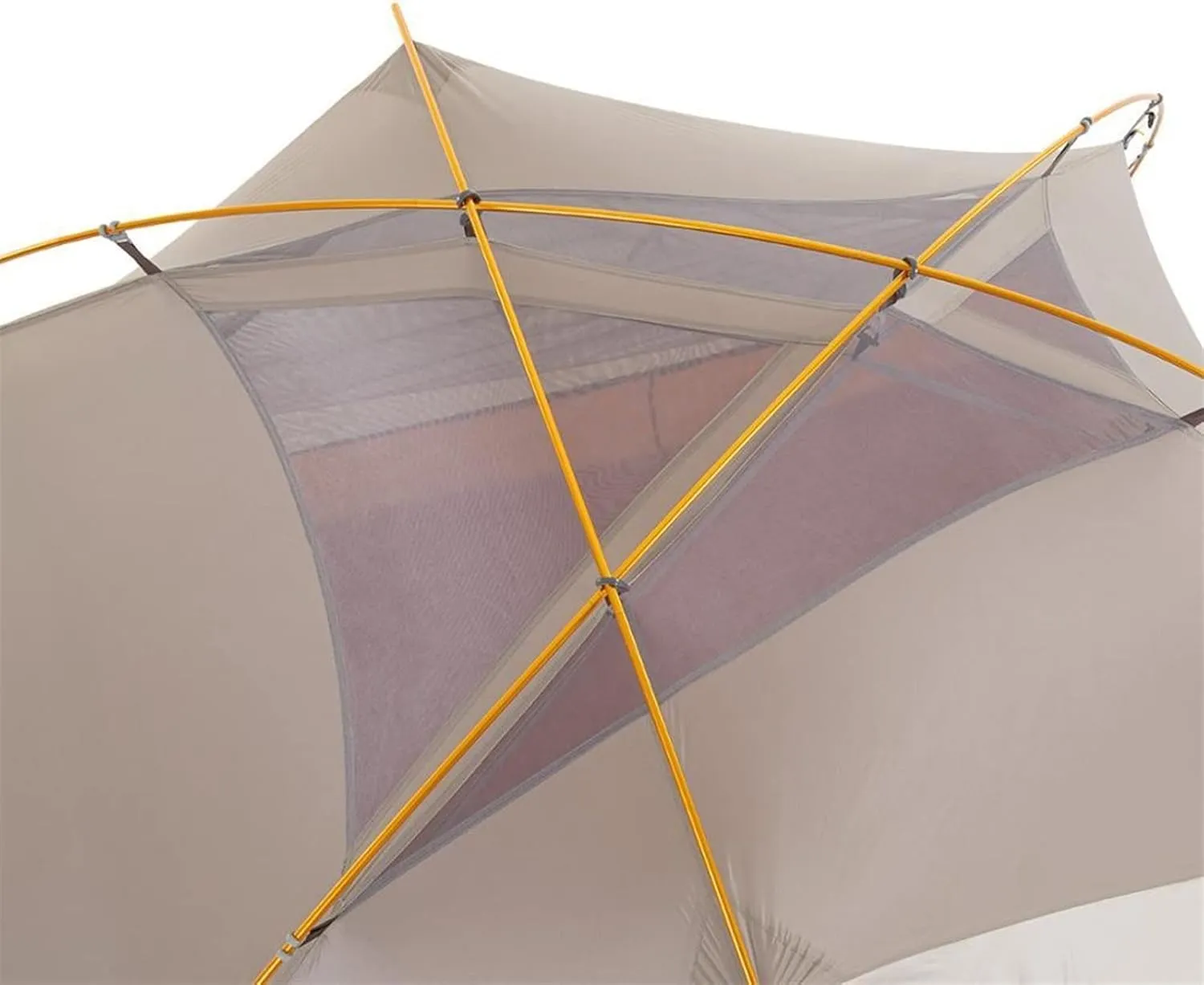 Camping tent Coating Waterproof Backpacking Tents Ultralight Mountain Camping Tent Cross Bar, Grey