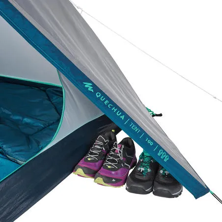 CAMPING TENT MH100 - GREY - 3 PERSON