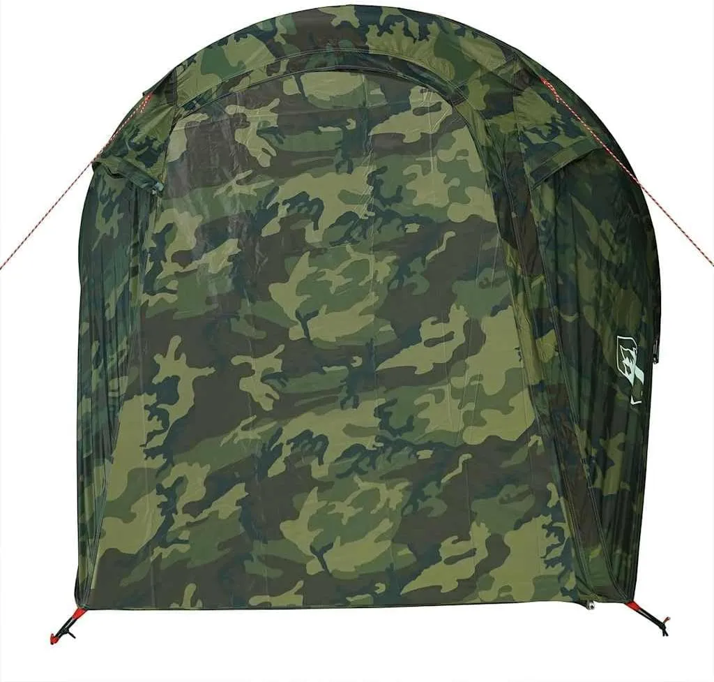 Camping Tent Tunnel 3-Person Olive Green Waterproof vidaXL vidaXL
