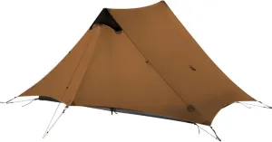 Camping Tents,2022 New 2 Person Ultralight Camping Tent 3 Season Professional 15d Rodless Tent (Color : Khaki 2P, Size : 3 Season)