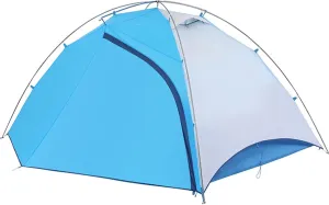 Camping Ultralight Tent 2 Person 3 Season Double Layer Waterproof Aluminum Silicon Coated Tourist Tent Comfort for Family Outdoor Hiking