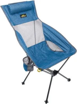 Cascade Mountain Tech - Cascade Ultralight High Back Camping Chair with Carry Bag for Outdoor Beach for Sports Events