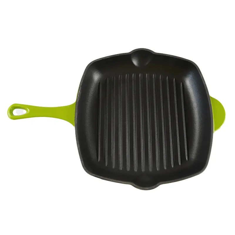 Chef Square Griddle 28cm Green 160/132