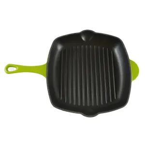 Chef Square Griddle 28cm Green 160/132