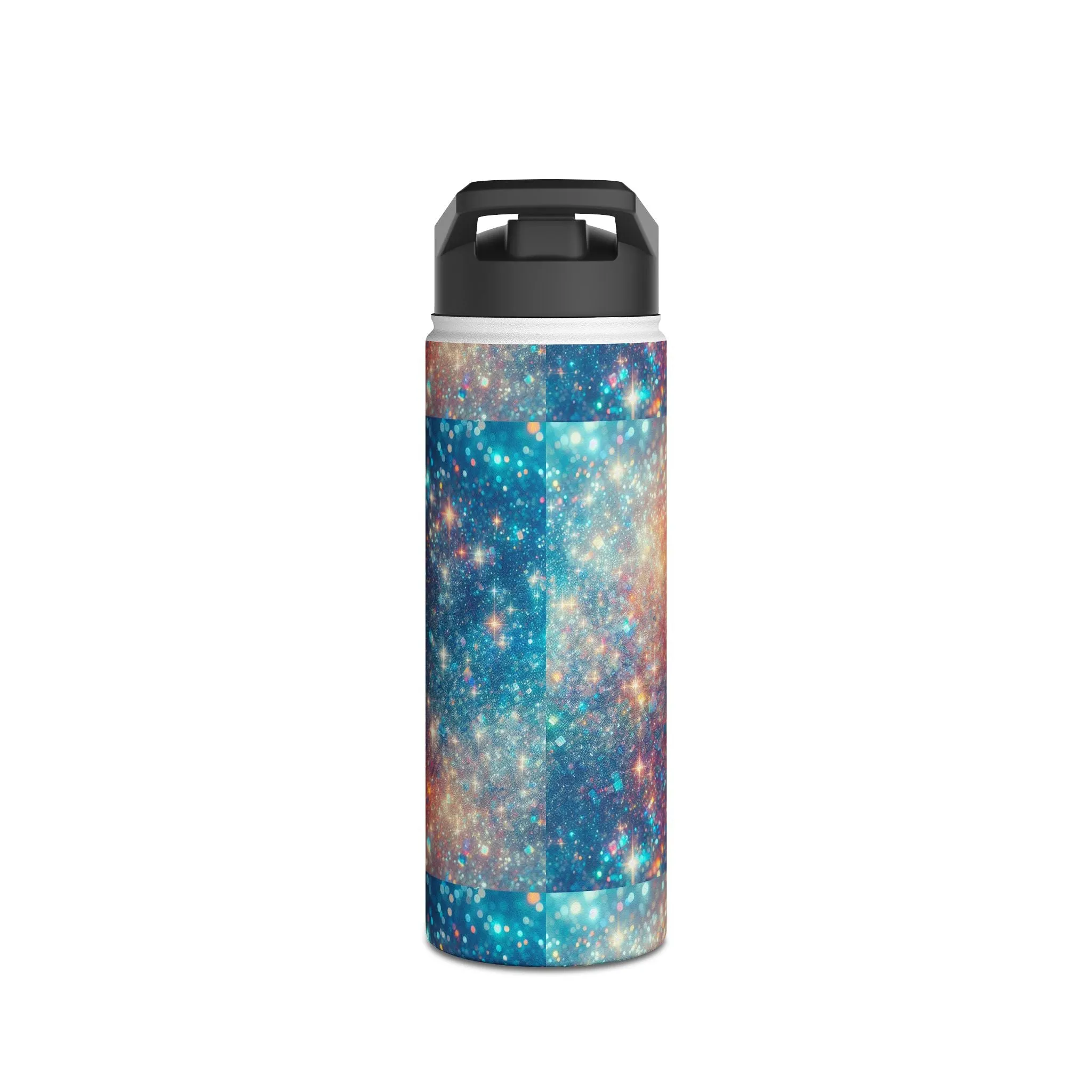 Child's Fairy-Themed Stainless Steel Water Bottle - Magical Cosmic Design