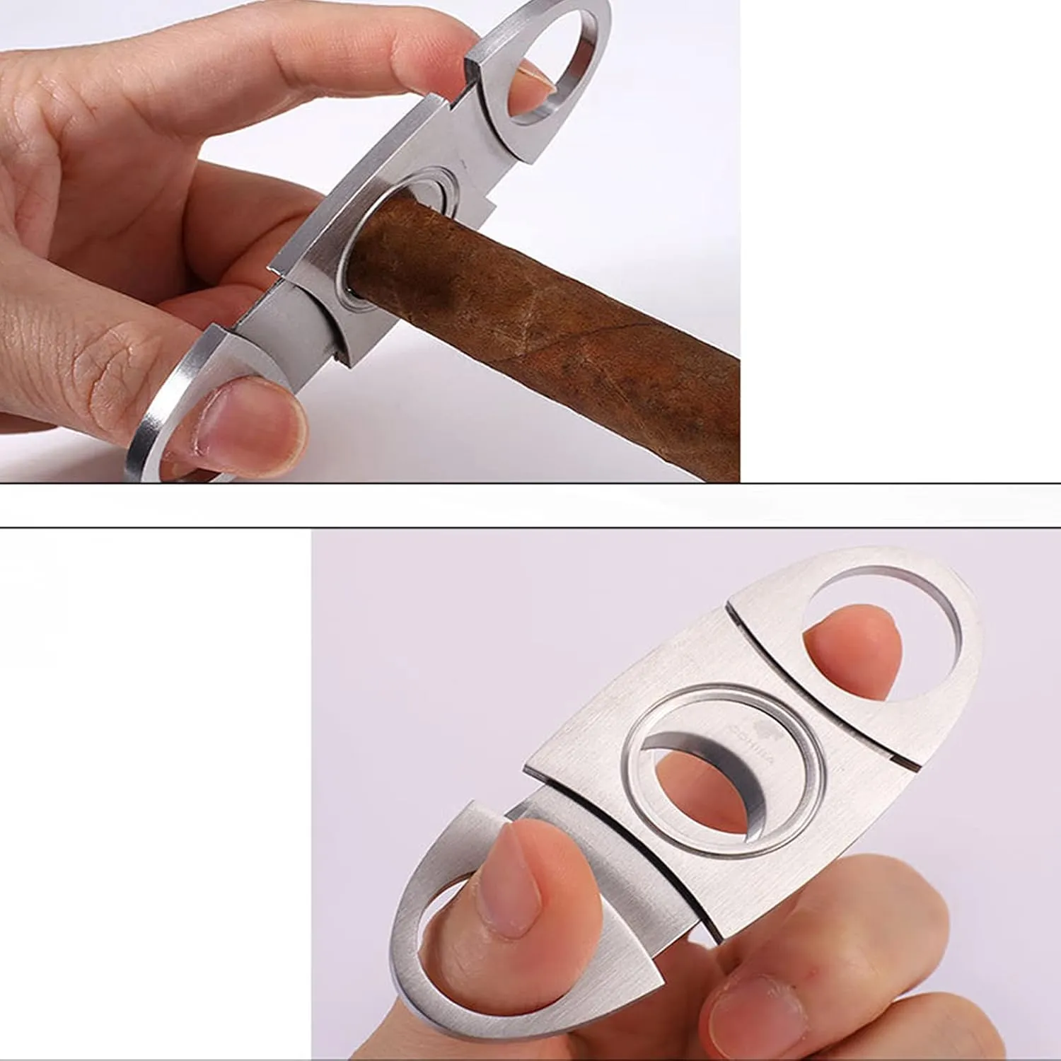 Cigar Lighter Set Cigar Cutter Windproof Lighters Adjustable Lighters Cigarros Refillable Easy to Use Lighter Portable Lighter Camping BBQ Kitchen