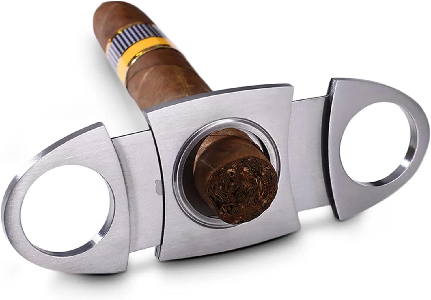 Cigar Lighter Set Cigar Cutter Windproof Lighters Adjustable Lighters Cigarros Refillable Easy to Use Lighter Portable Lighter Camping BBQ Kitchen