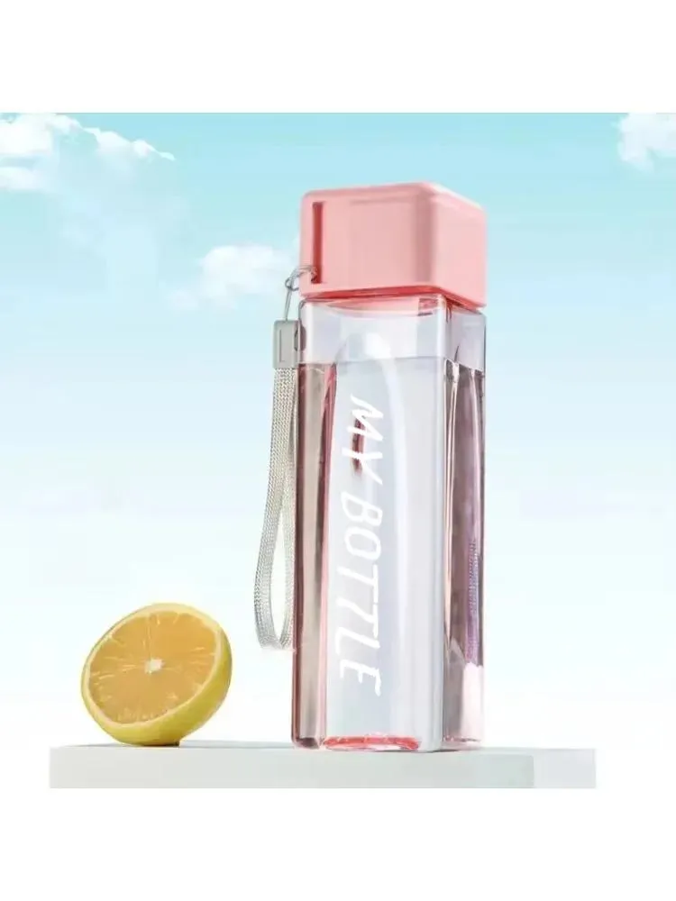 Clear Plastic Portable Water Bottle