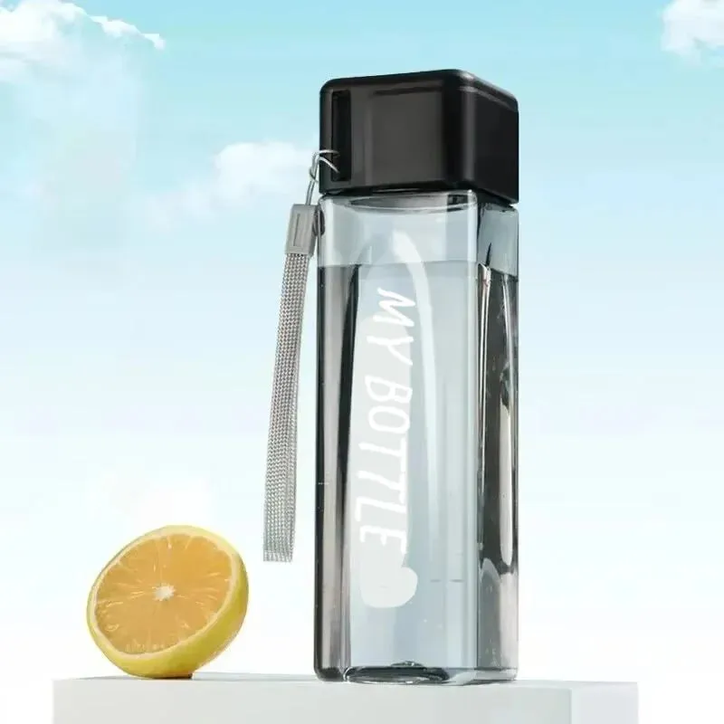 Clear Plastic Portable Water Bottle