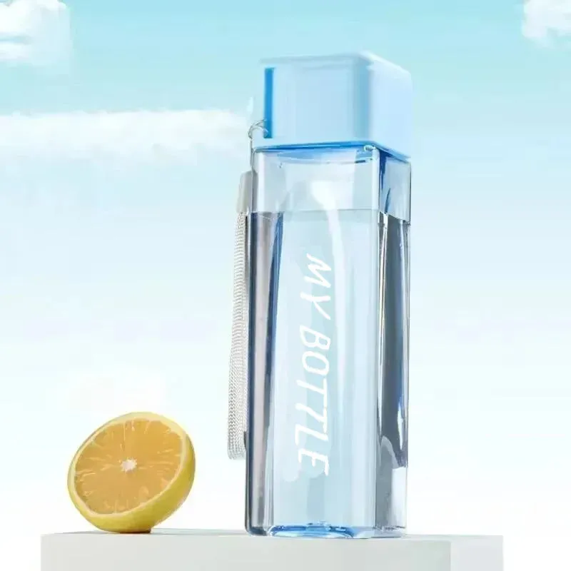 Clear Plastic Portable Water Bottle