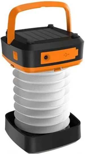 Collapsible Camping Lantern - USB & Solar Rechargeable Lanterns for Camping, Hiking, Emergency and Outdoor