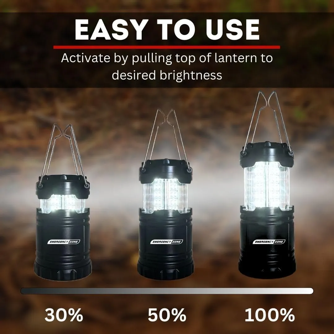 Collapsible LED Lantern / 3 Pack