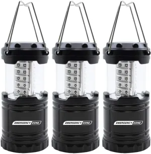 Collapsible LED Lantern / 3 Pack