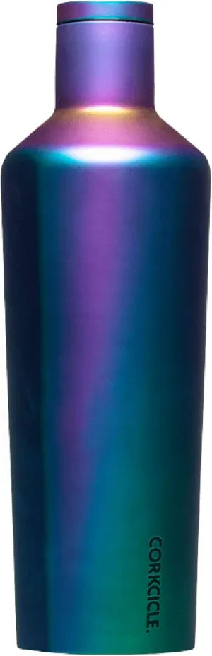 Corkcicle Classic Canteen Insulated Tumbler, Dragonfly, 25 oz – Reusable Water Bottle Keeps Beverages Cold for 25 Hours & Hot 12 Hours – Cupholder Friendly Tumbler with Screw-On Cap