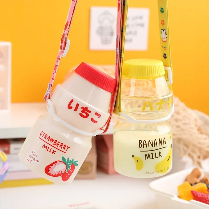 Cute Ins Fruit Water Bottle 480ml