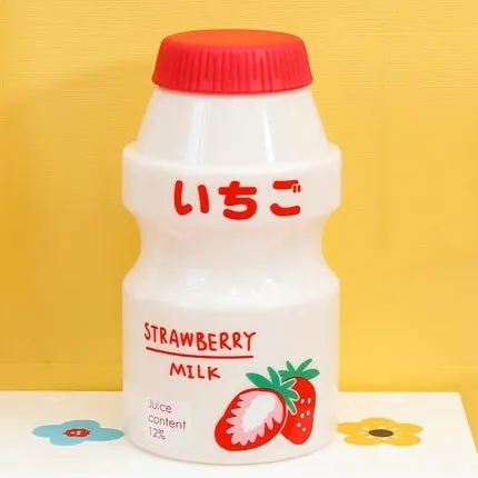 Cute Ins Fruit Water Bottle 480ml