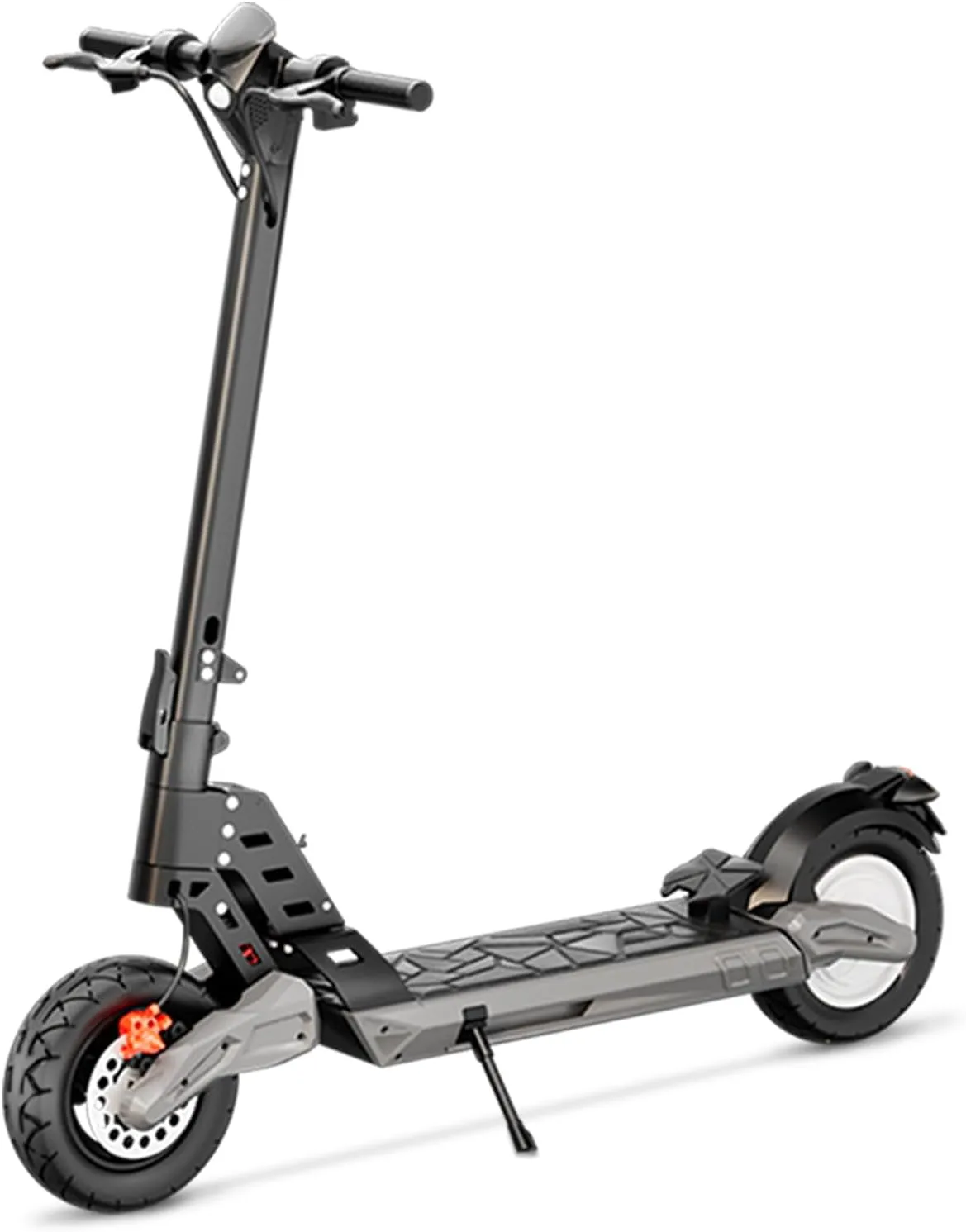 D20 1000W Electric Scooter for Adults, 28MPH High Speed, 31Mi Long Range, 10in Off-Road Tires, Dual Hydraulic Suspension,Disc Brakes， Cruise Control,Foldable Electric Scooter