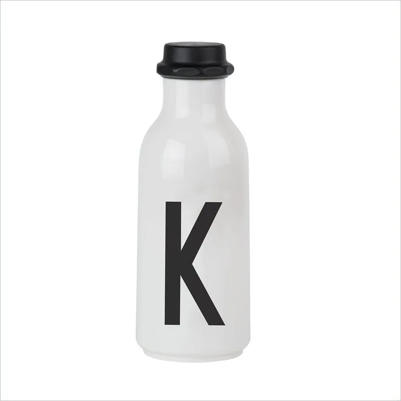 Design Letters Water Bottle - K