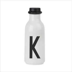 Design Letters Water Bottle - K