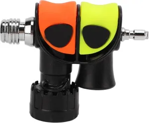 Diving Buzzer, Dive Alert Sounder, Double Frequency Underwater Signal Acoustic Generator, Stainless Steel, Compact and Lightweight, for Amphibious Outdoor