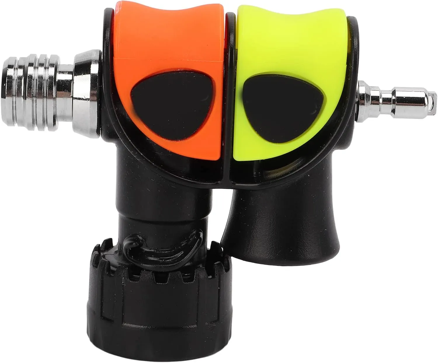 Diving Buzzer, Dive Alert Sounder, Double Frequency Underwater Signal Acoustic Generator, Stainless Steel, Compact and Lightweight, for Amphibious Outdoor