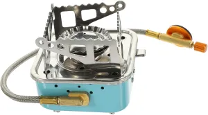 DOITOOL Foldable Camping Stove Portable Gas Stove for Hiking Outdoor Titanium Mini Screw
