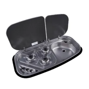 Dometic Combi Unit - 3 Burner Sink Combination