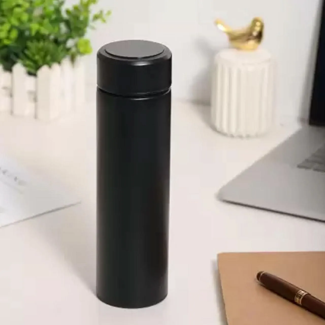 Double-Wall Smart Stainless Steel Water Bottle – B-Grade Flask