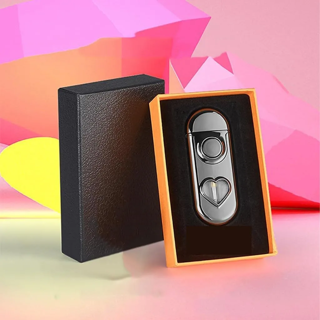 Dual Flame Switchable Torch Lighter, Butane Refillable Adjustable Lighter, Metal Portable Windproof Lighter, Suitable for Birthday, (Butane Gas Not Included)(Ice Color)