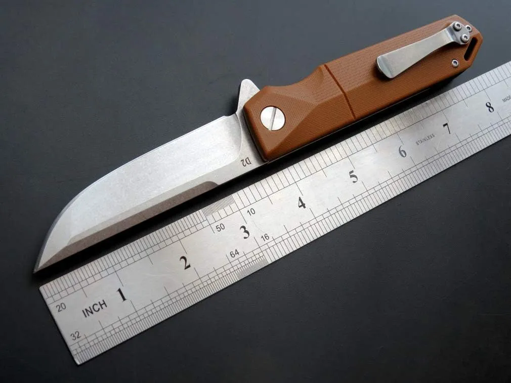 Eafengrow EF71 Folding Knife EDC Foldable Utility Knife with Liner Lock Pocket Knife for Camping, Survival, Outdoor and Indoor Activities