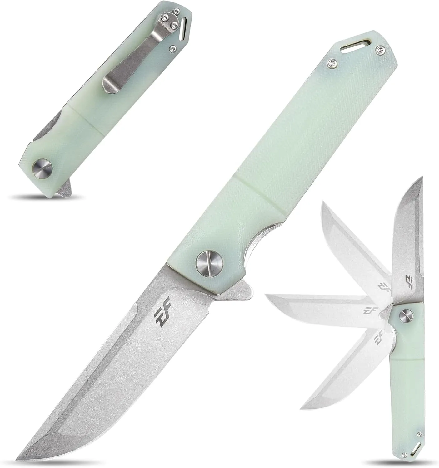 Eafengrow EF71 Folding Knife EDC Foldable Utility Knife with Liner Lock Pocket Knife for Camping, Survival, Outdoor and Indoor Activities
