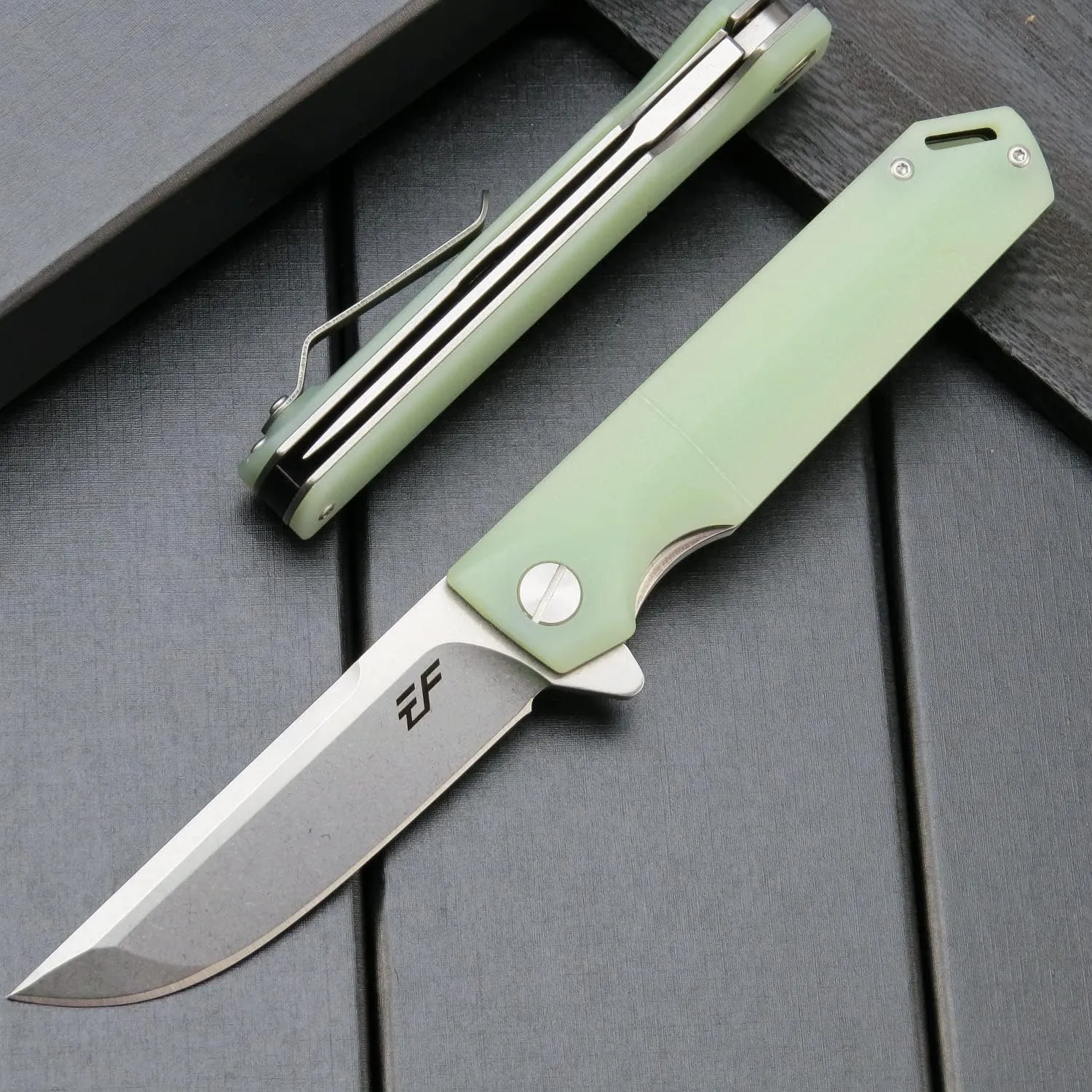 Eafengrow EF71 Folding Knife EDC Foldable Utility Knife with Liner Lock Pocket Knife for Camping, Survival, Outdoor and Indoor Activities