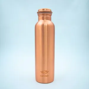 EcoFreaky Premium Copper Water Bottle (950ml) | Leak-Proof & BPA-Free | Ayurvedic Health Benefits | Enhances Immunity & Digestion | Ideal for Office & Travel