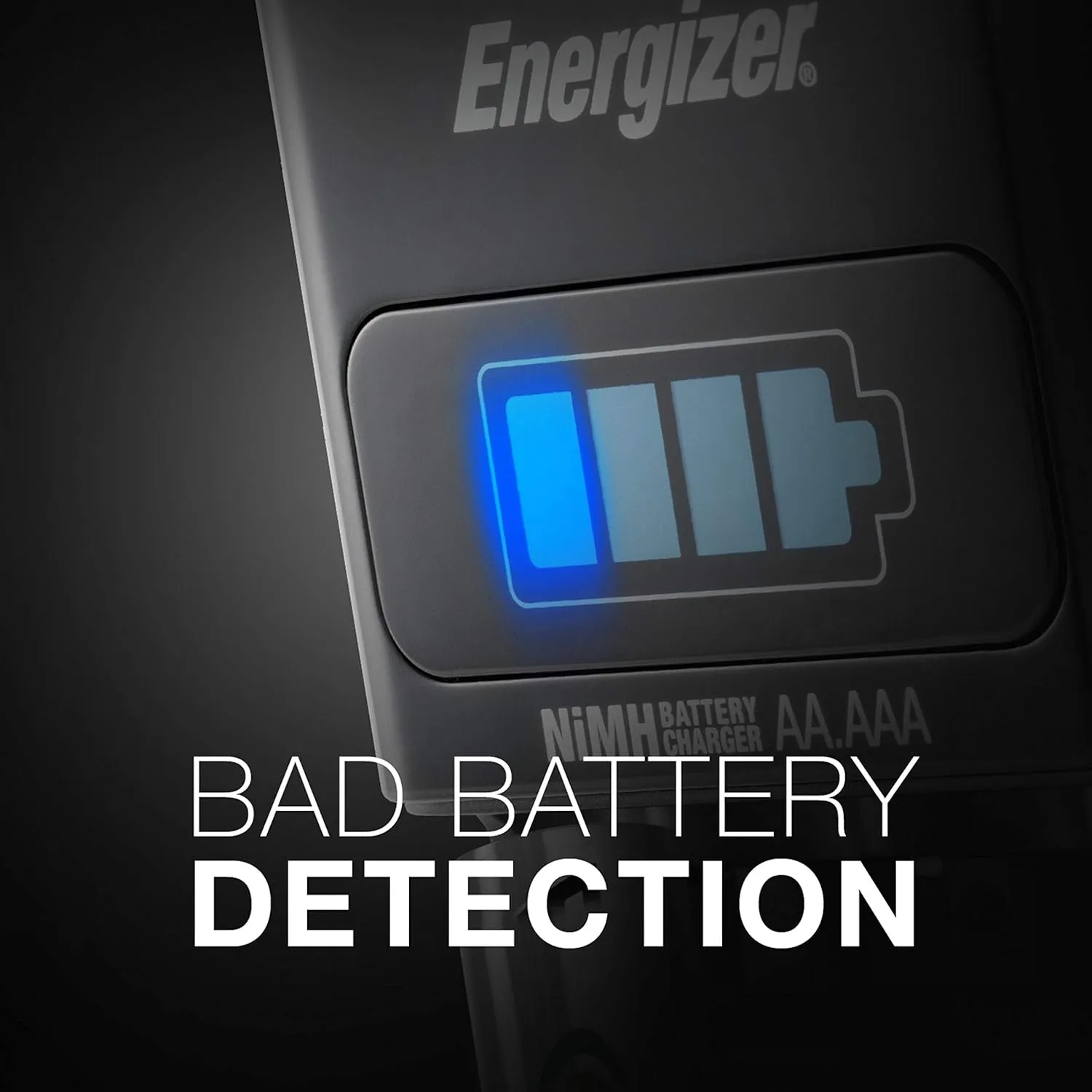 Energizer Recharge 1-Hour Charger for NiMH Rechargeable AA and AAA Batteries