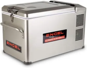 ENGEL MT35 34 Quart Platinum Series Portable Top Opening 12/24V DC - 110/120V AC Fridge-Freezer