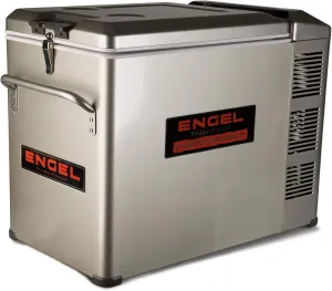 ENGEL MT45 Combination 18/24 Quart (42 Quart Total) Platinum Series Portable Top Opening 12/24V DC -110/120V AC Fridge-Freezer
