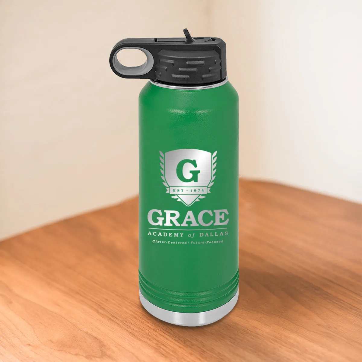 Engraved Grace 32 oz Water Bottle