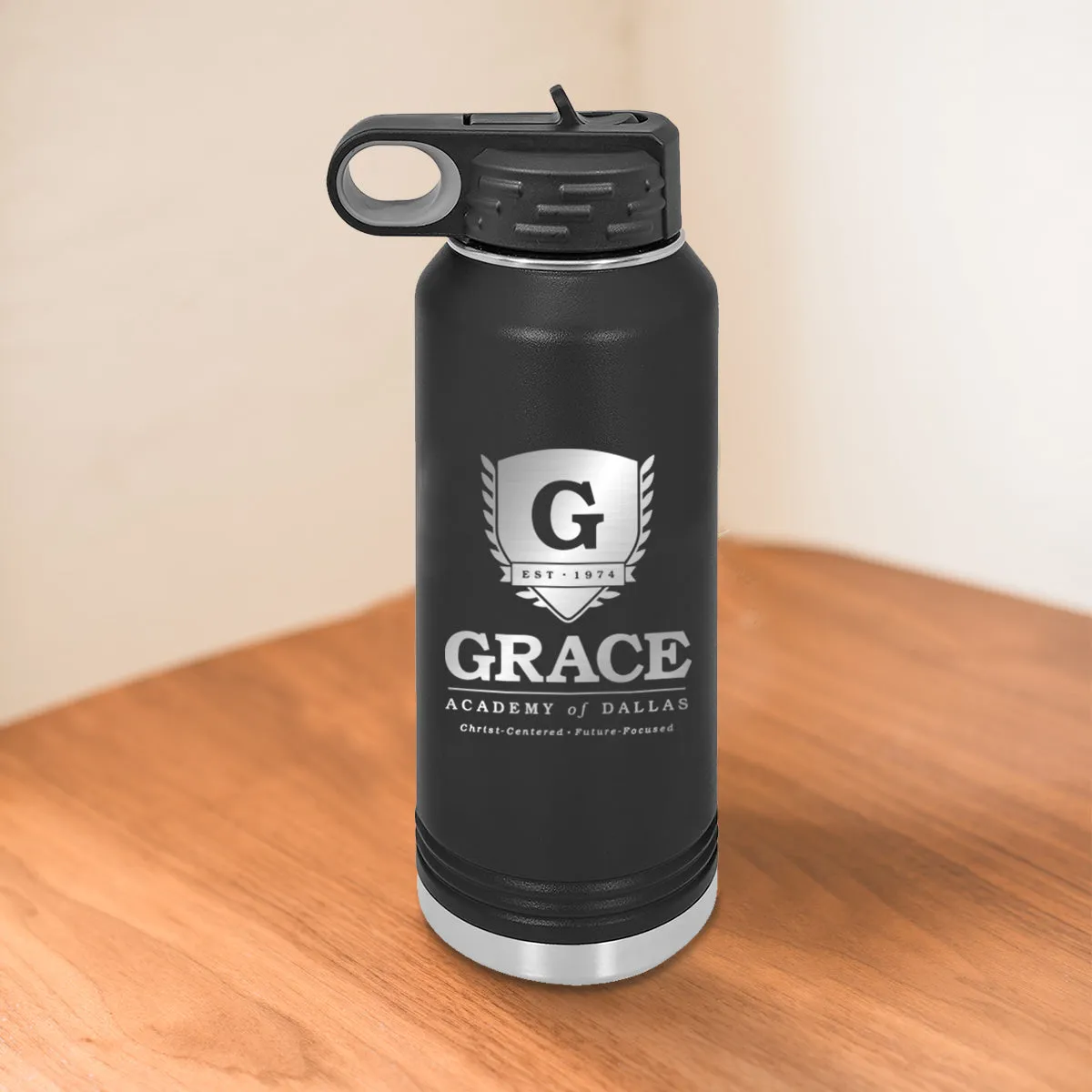 Engraved Grace 32 oz Water Bottle