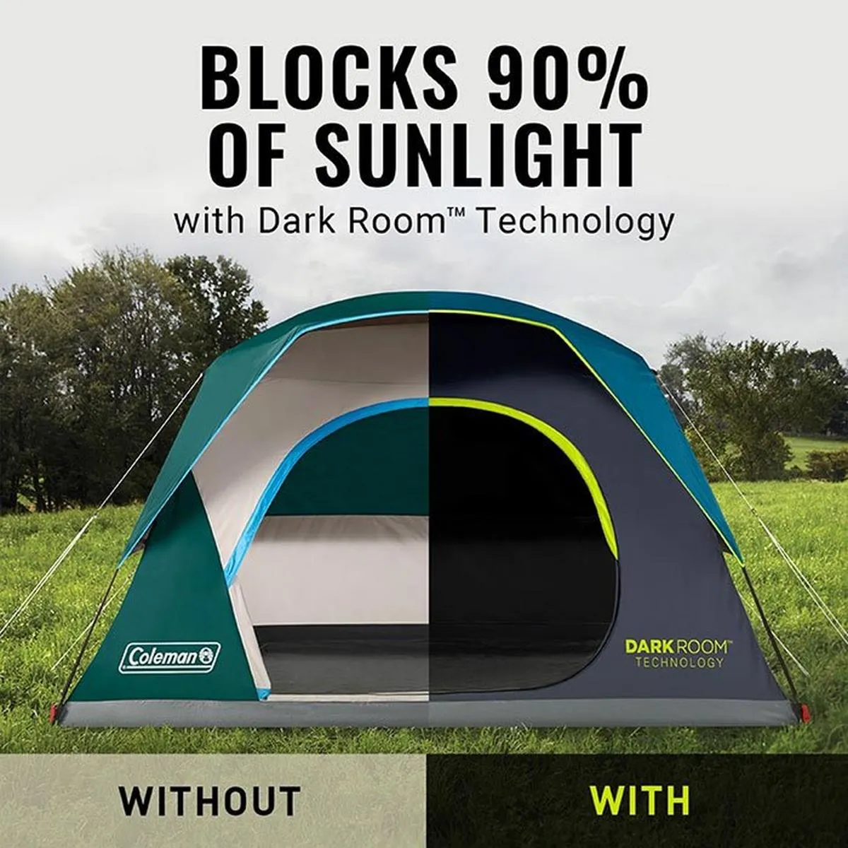 Expedited delivery Skydome Darkroom 4-Person Coleman Tent Seamless delivery
