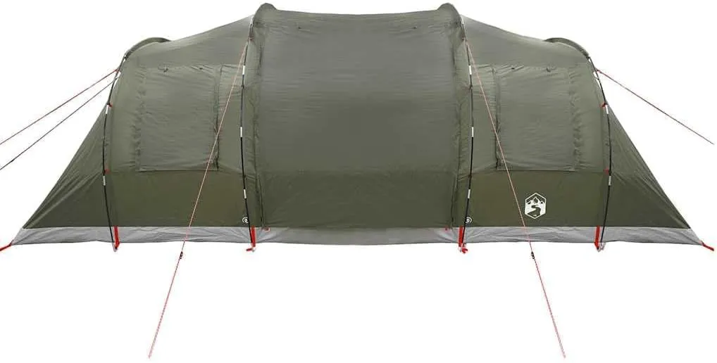 Family Tent Tunnel 6-Person Camping Tent Lightweight Tent Waterproof vidaXL