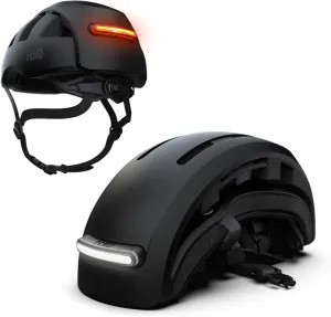 FEND Super Folding Bike Helmet with Lights – Ultra-Bright USB-C Front & Rear LEDs, Collapsible by 50%, CPSC/EN1078 Certified, for Adults, Commuters, E-Bikes, Scooters