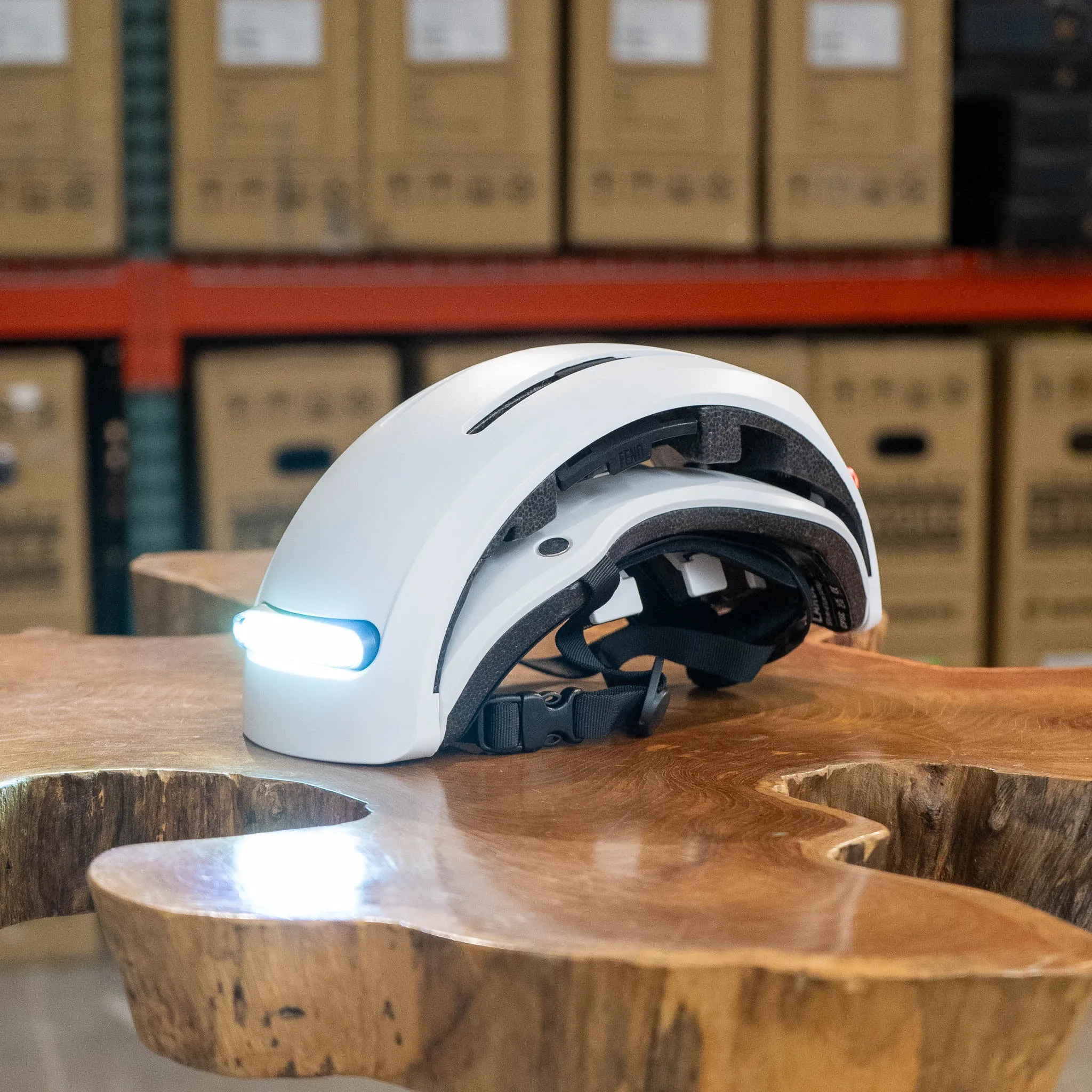 FEND Super   Lights Collapsible Helmet