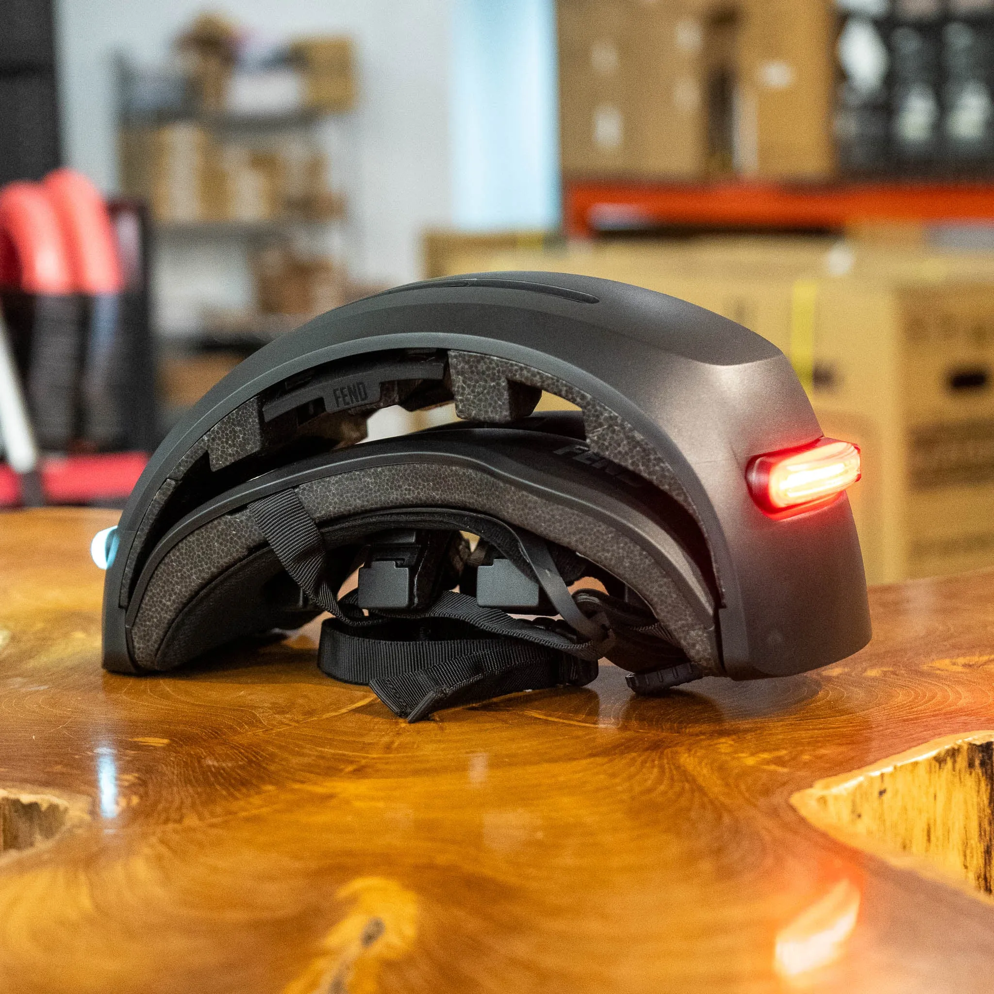 FEND Super   Lights Collapsible Helmet