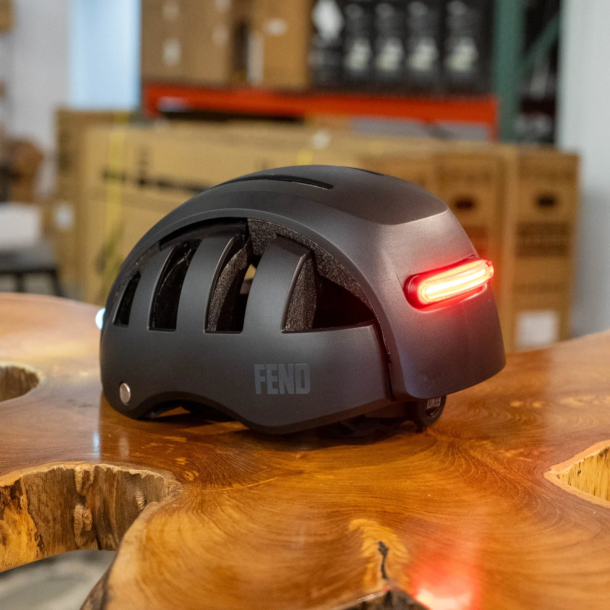 FEND Super   Lights Collapsible Helmet