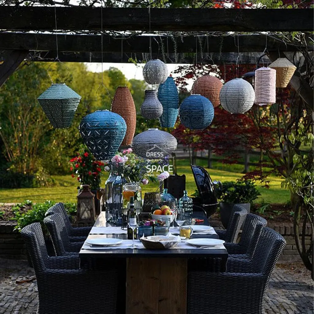 Fiore Drop 28 - Gold - Solar Lantern