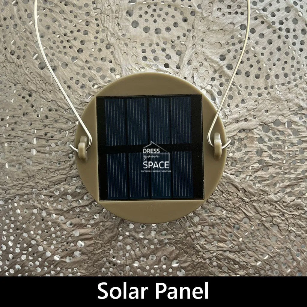 Fiore Drop 28 - Gold - Solar Lantern