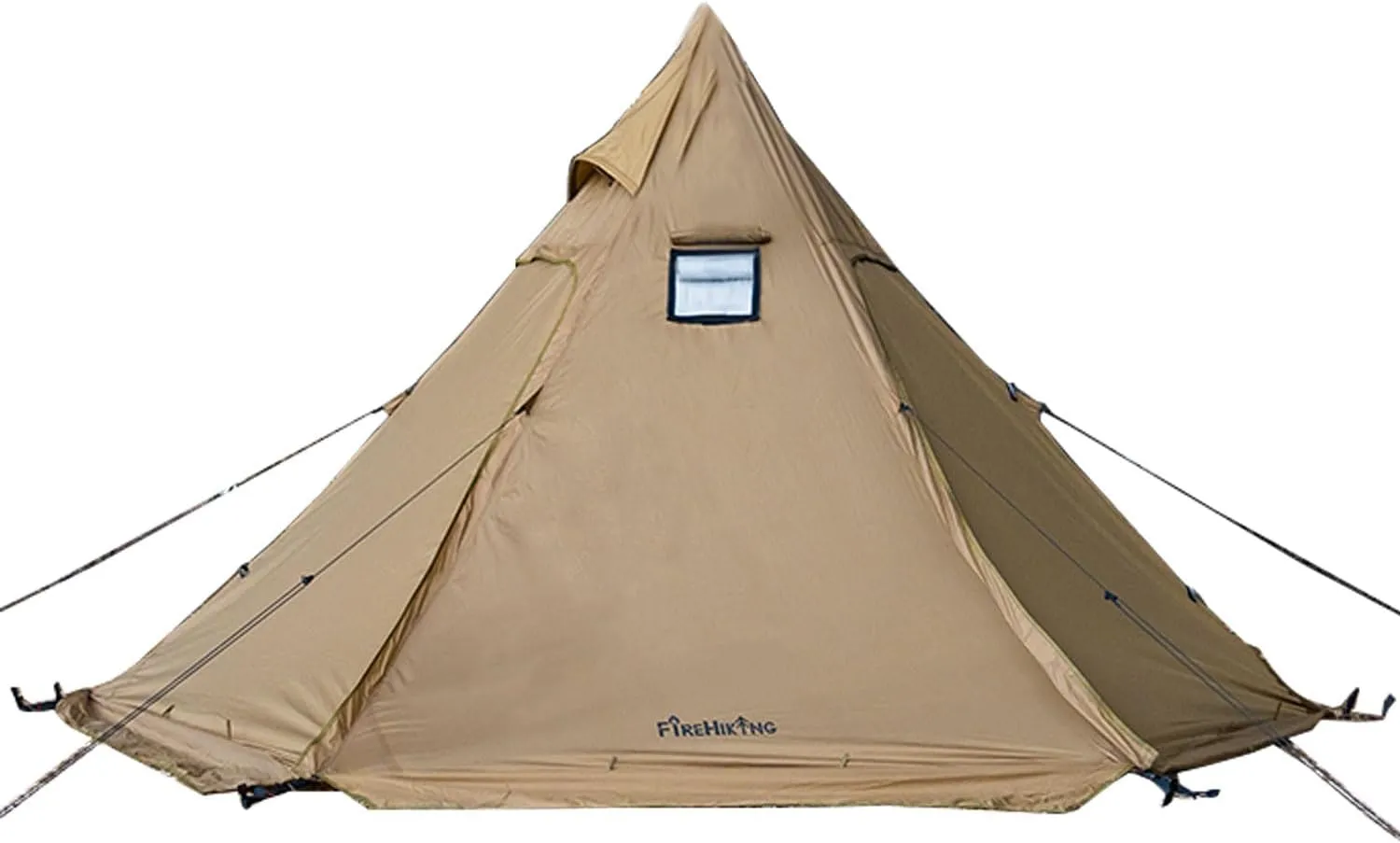 FIREHIKING Camping Hot Tent 2-4 Person Teepee Tent with Stove Jack for Backpacking Hunting