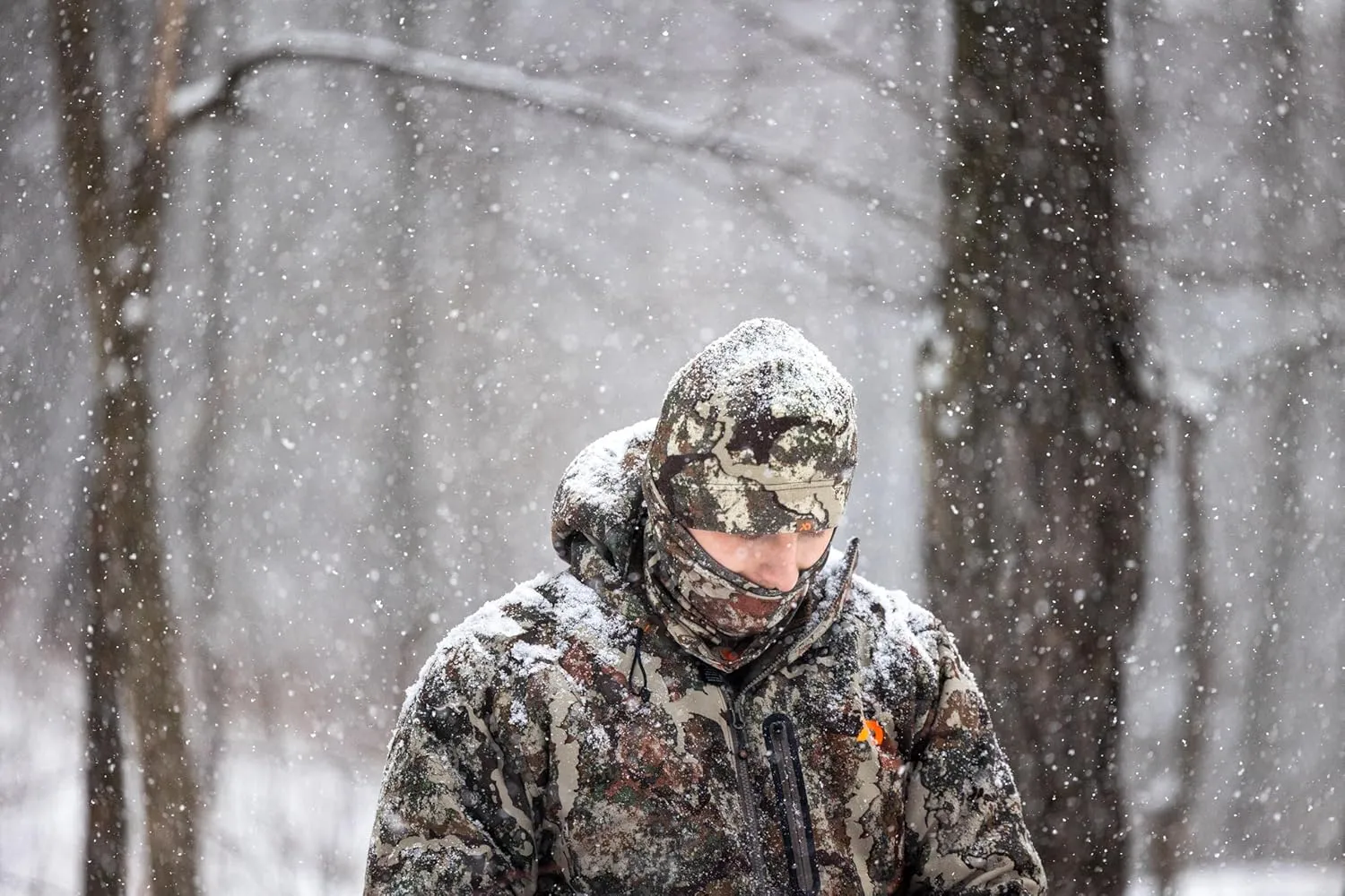 First Lite Sanctuary 2.0 Insulated Jacket - Fleece Hooded Windproof Camo Hunting Coat