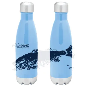 FishAye Blue Force Water Bottle | Stainless Steel & Insulated
